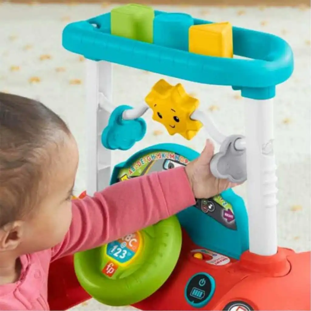 Fisher-Price: 2 az 1-ben intelligens járássegítő - Mattel kép 3