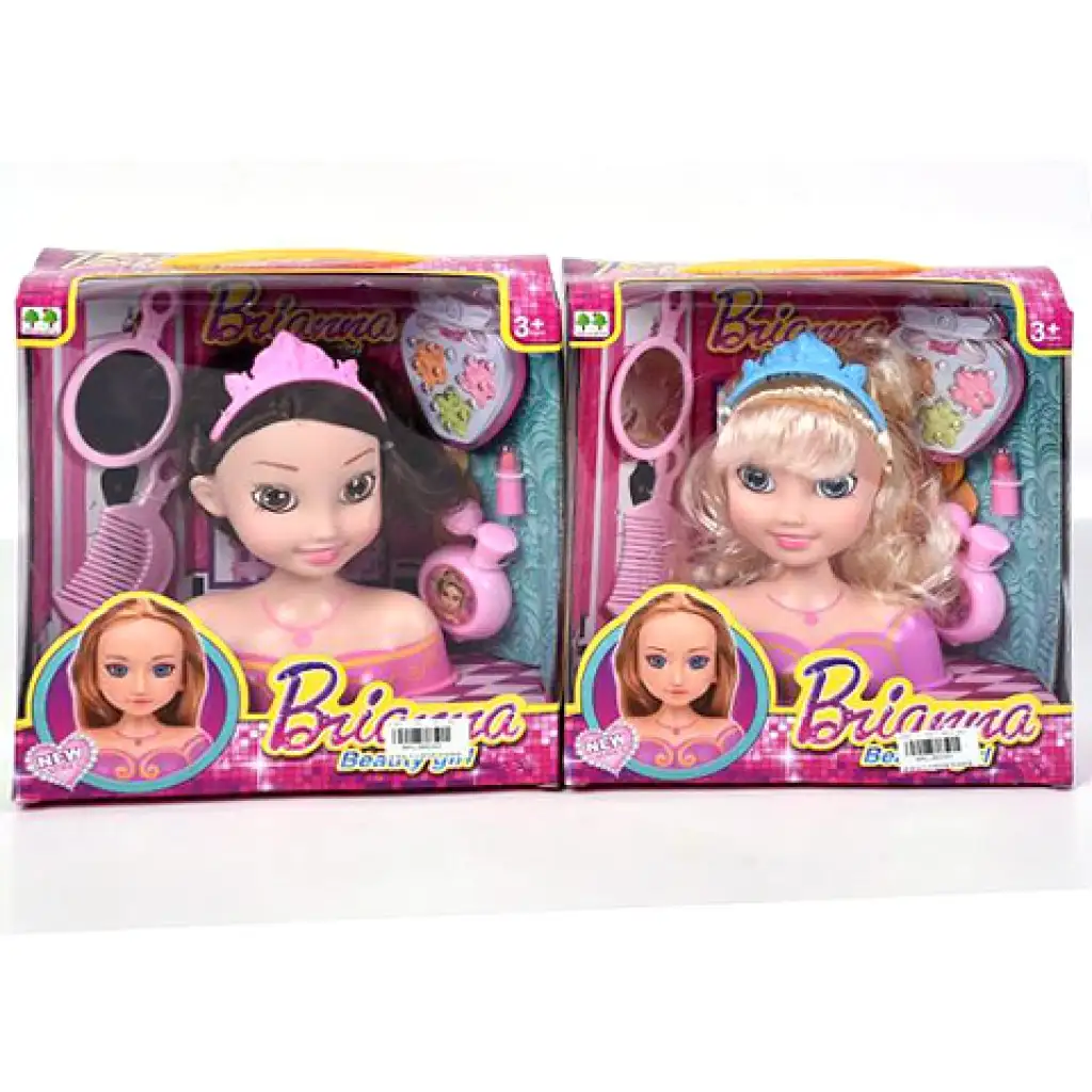 Hlava na česanie Brianna hrací set vo dvoch variantoch