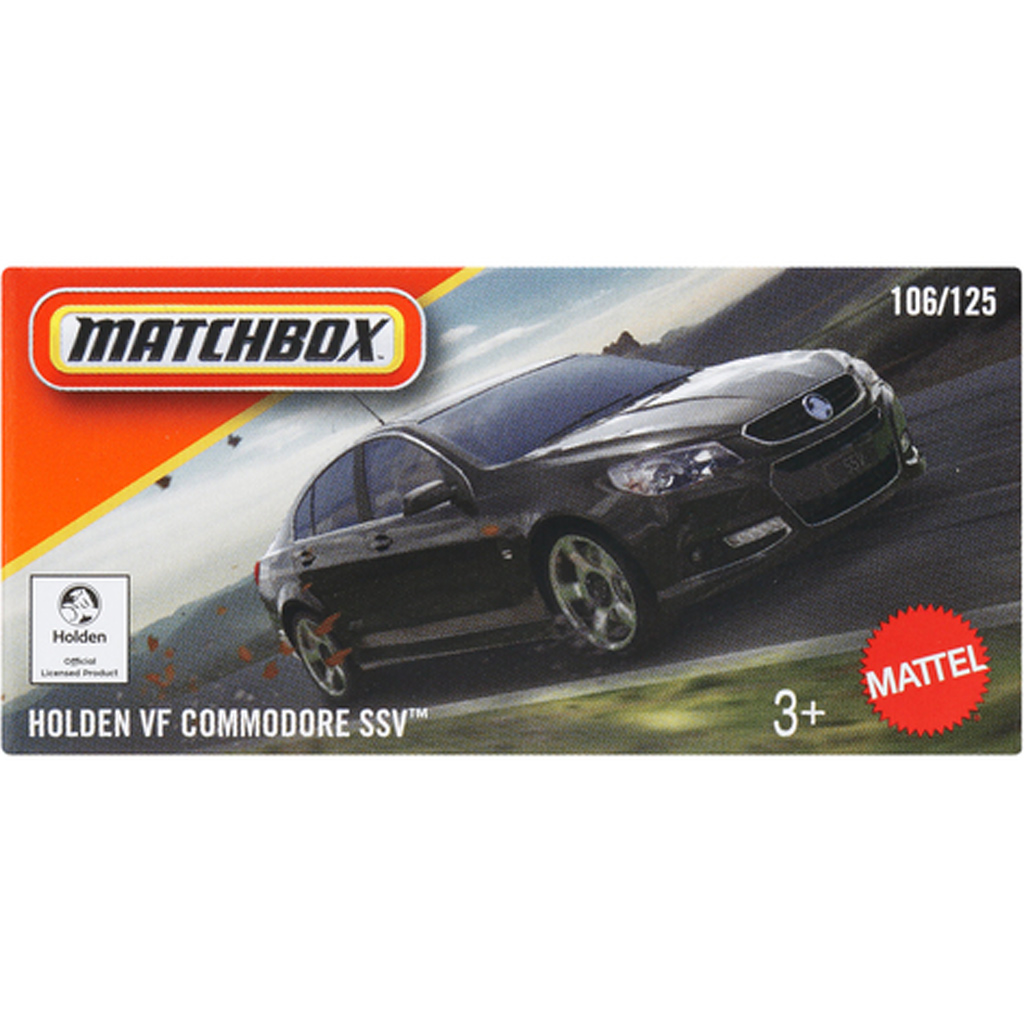 Matchbox: Malé autíčko Holden VF Commodore SSV v papierovej krabičke 1/64 - Mattel