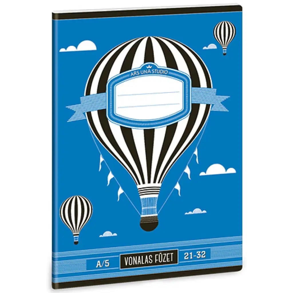 Zošit Teplovzdušný balón A5, 21-32 linajkový pre 4. ročník (Maďarsko)