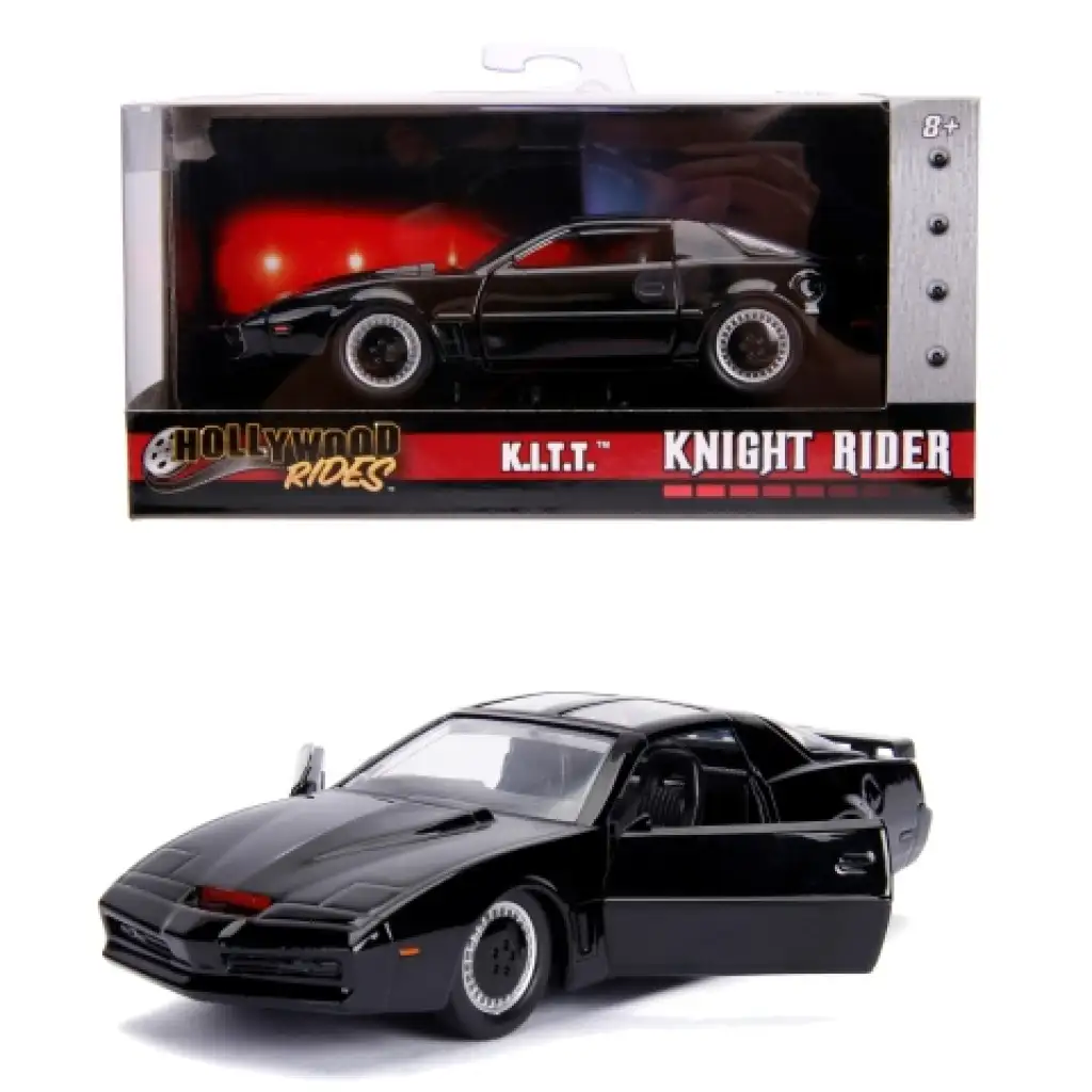 Hollywood Rides - Knight Rider: K.I.T.T. Knight 2000 kovové autíčko 1/32 - Simba Toys