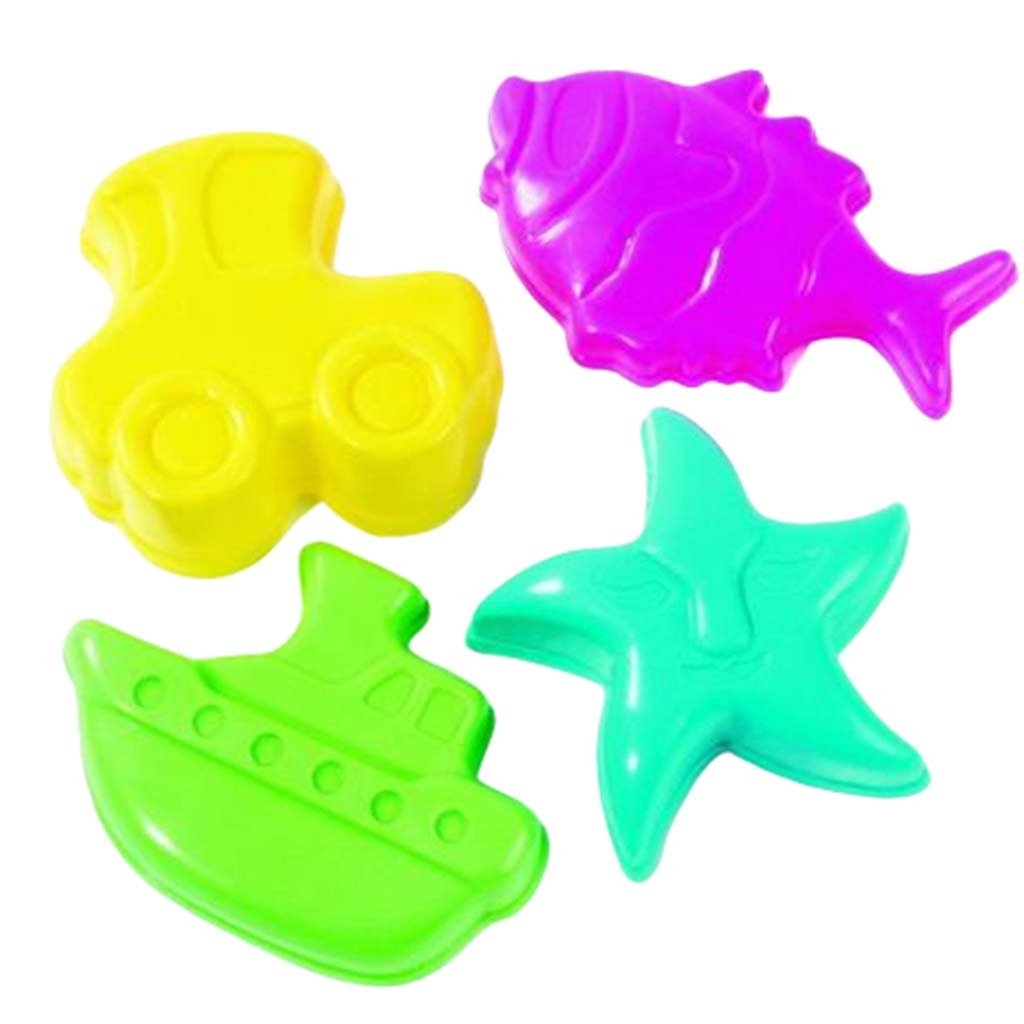 Formičky do piesku 4 ks - D-Toys