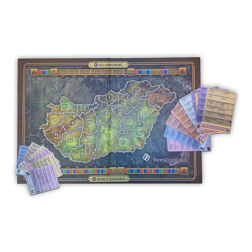 Honfoglaló spoločenská hra kép 3