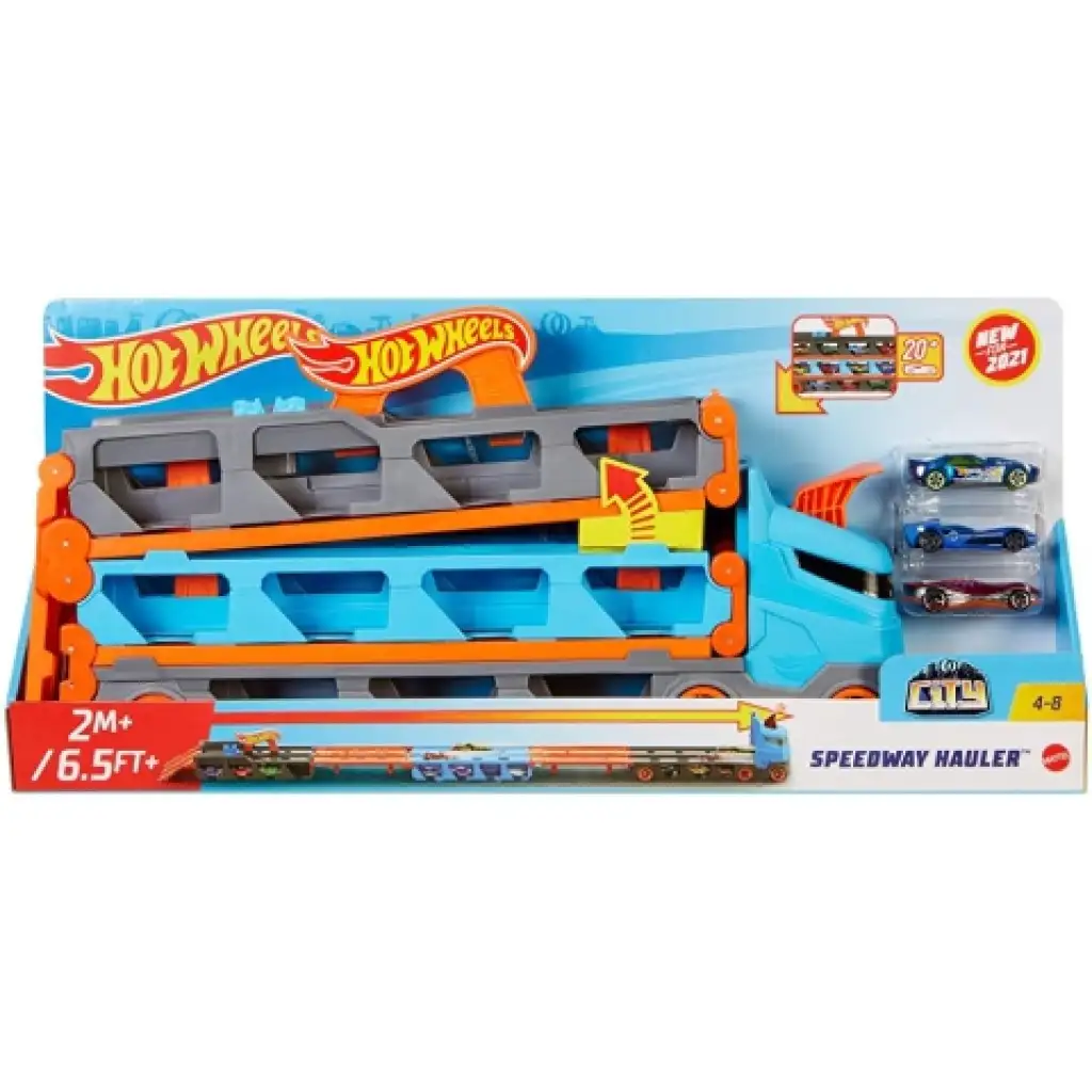 Hot Wheels: 2v1 Ultimate prepravný kamión - Mattel