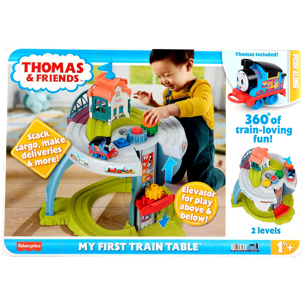 Fisher-Price: Thomas és barátai az első vonatasztalom játékszett - Mattel kép 1