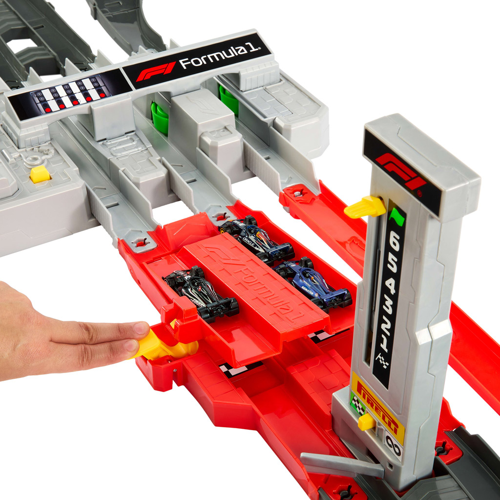 Hot Wheels Racing: Formula 1 Grand Prix Circuit dráhová súprava - Mattel kép 3