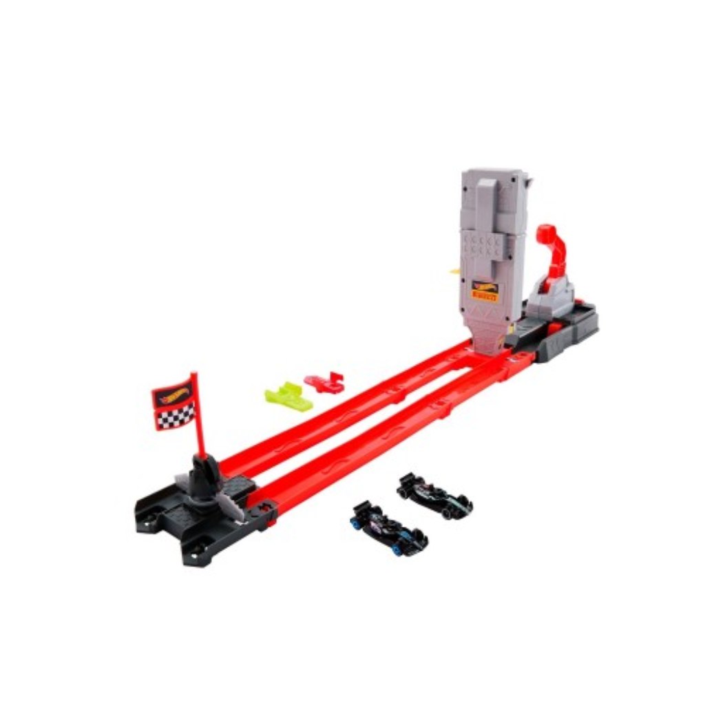 Hot Wheels: Formula 1 súprava na cieľovú rovinku - Mattel kép 2