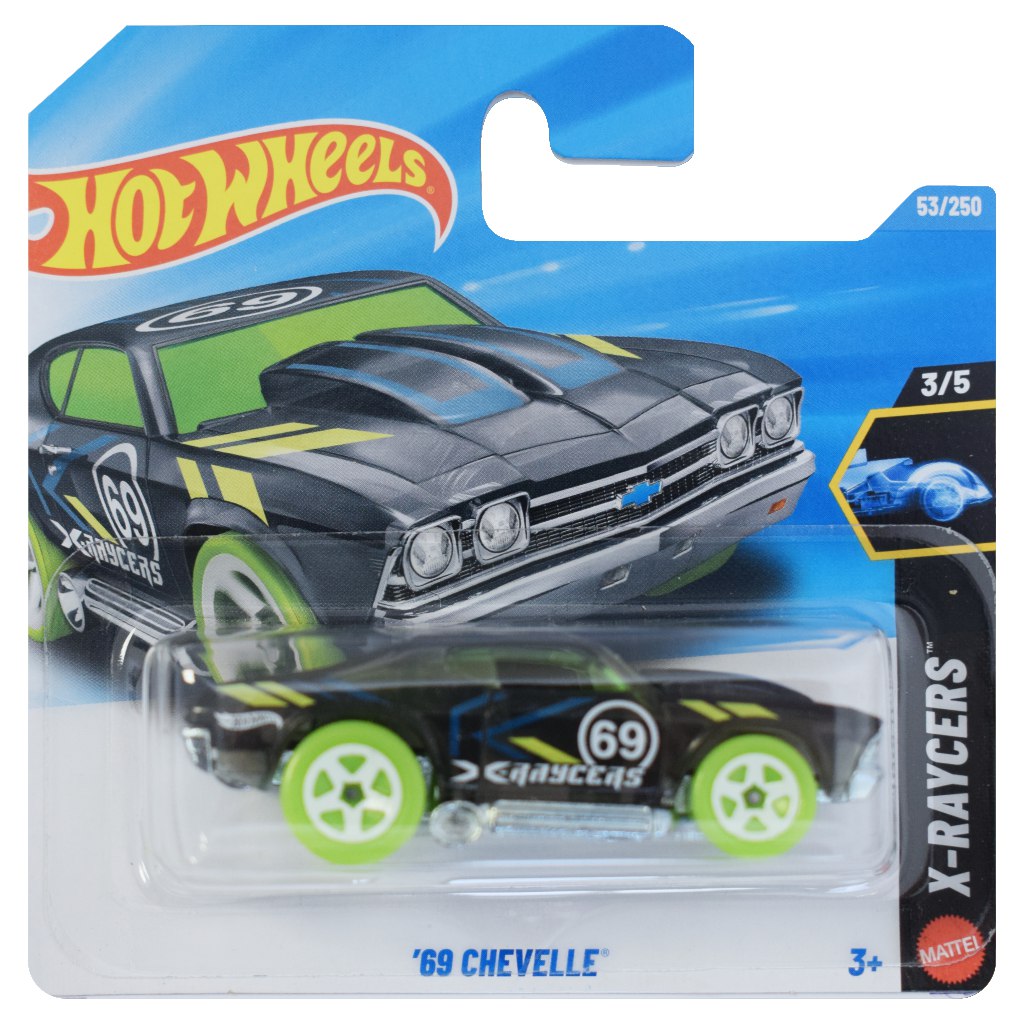 Hot Wheels: ’69 Chevelle X-Raycers kisautó 1/64 - Mattel kép 1