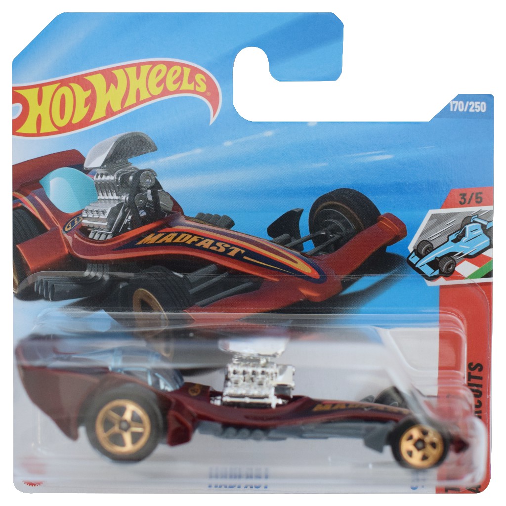 Hot Wheels: Madfast bordový autíčko 1/64 - Mattel