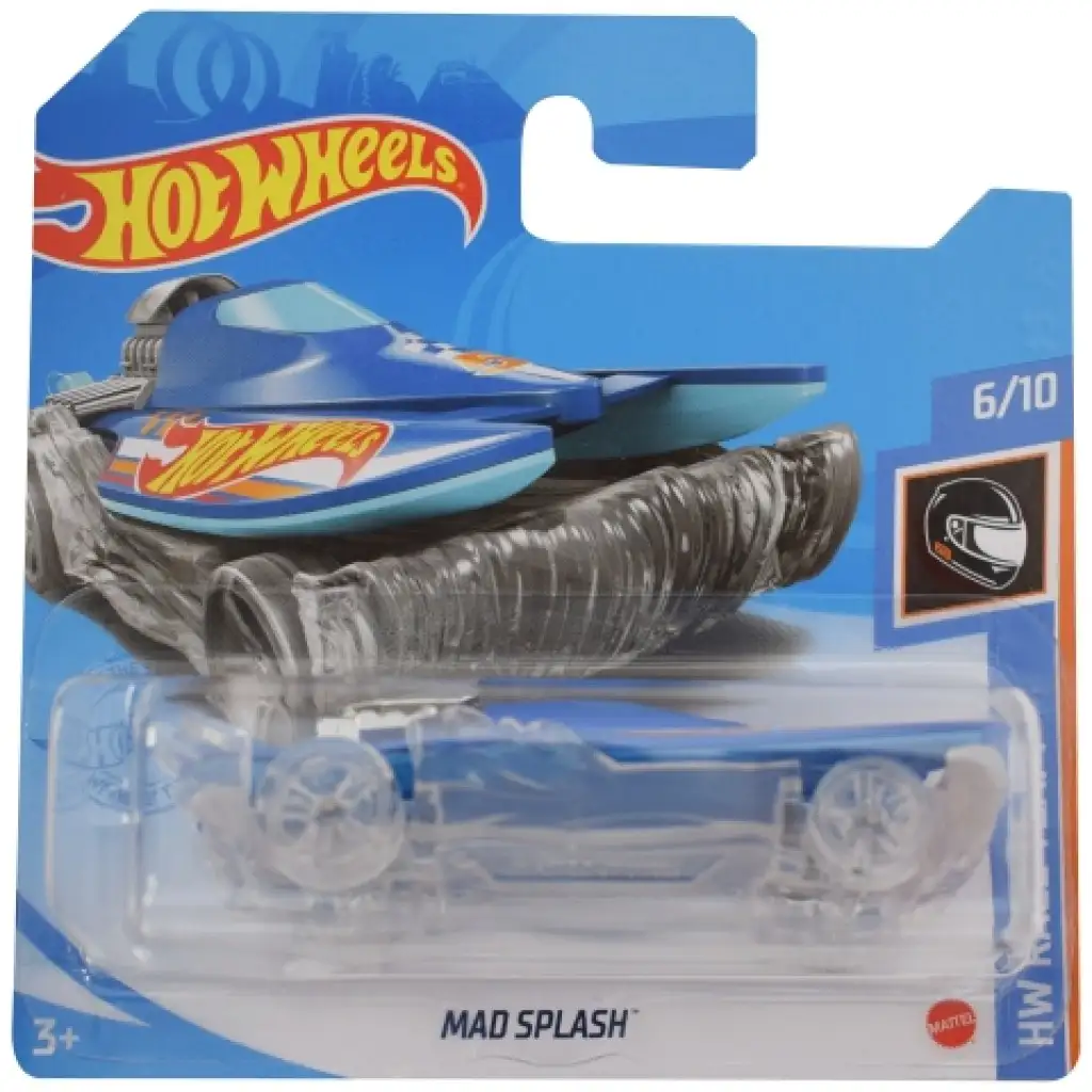 Hot Wheels: MAD Splash modré autíčko 1/64 - Mattel