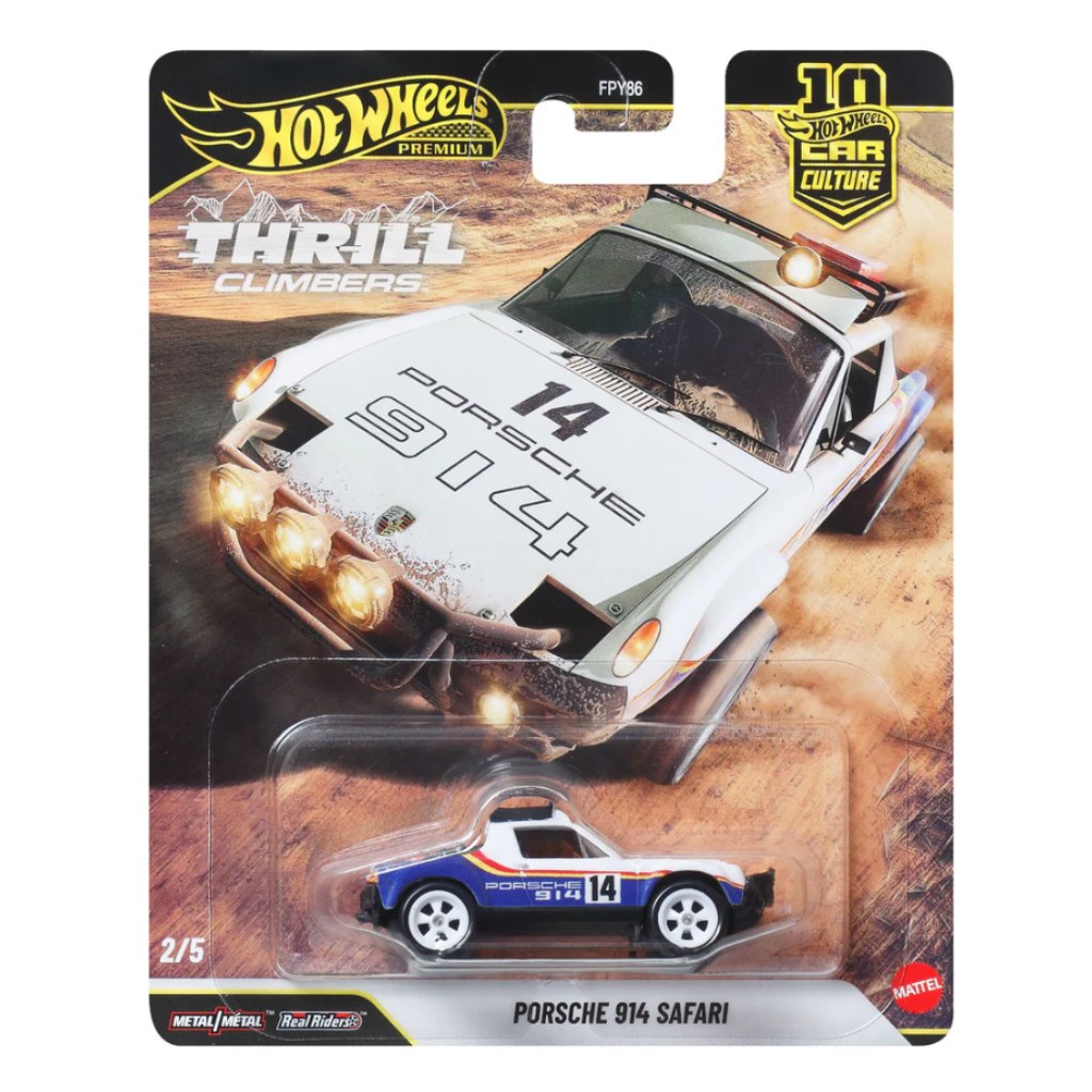 Hot Wheels Premium: Cool-túra Porsche 914 Safari kisautó 1/64 - Mattel kép 1
