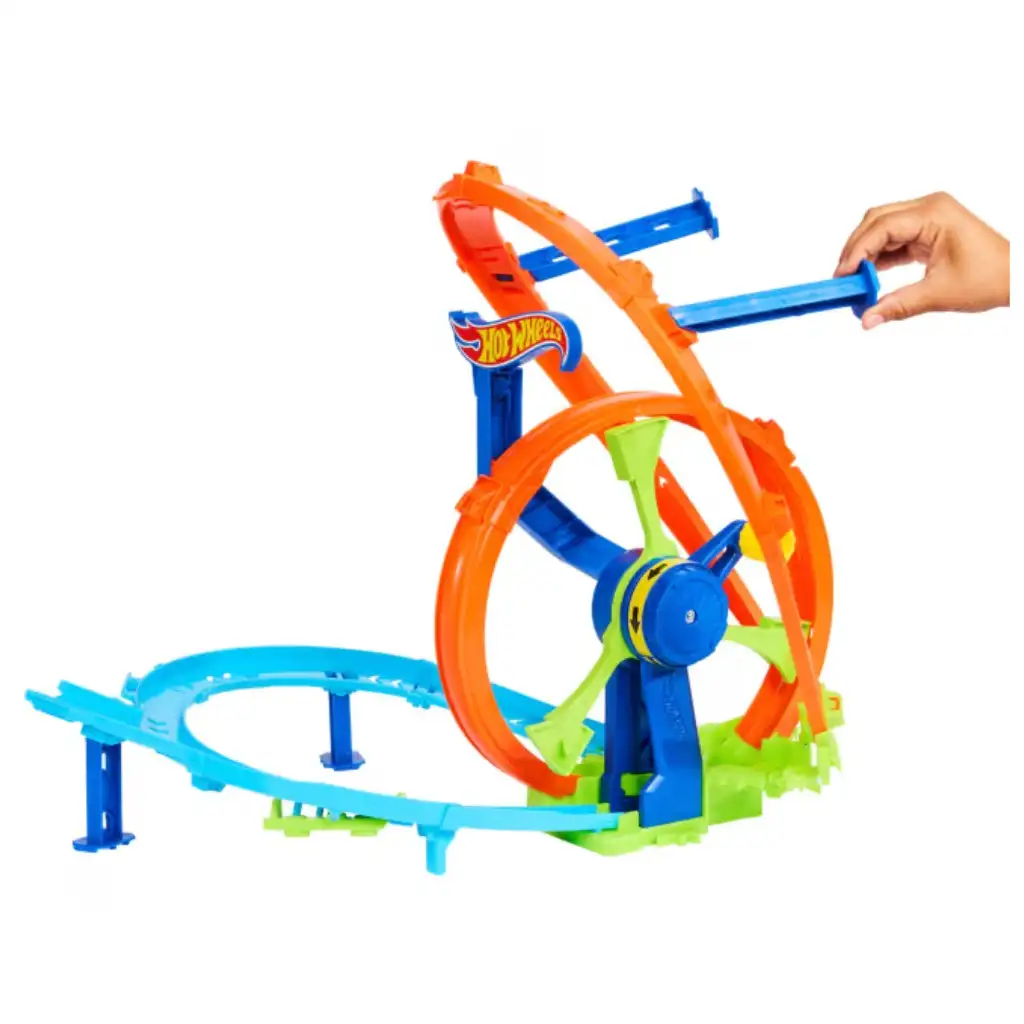 Hot Wheels: Szédületes turbina pályaszett - Mattel kép 2