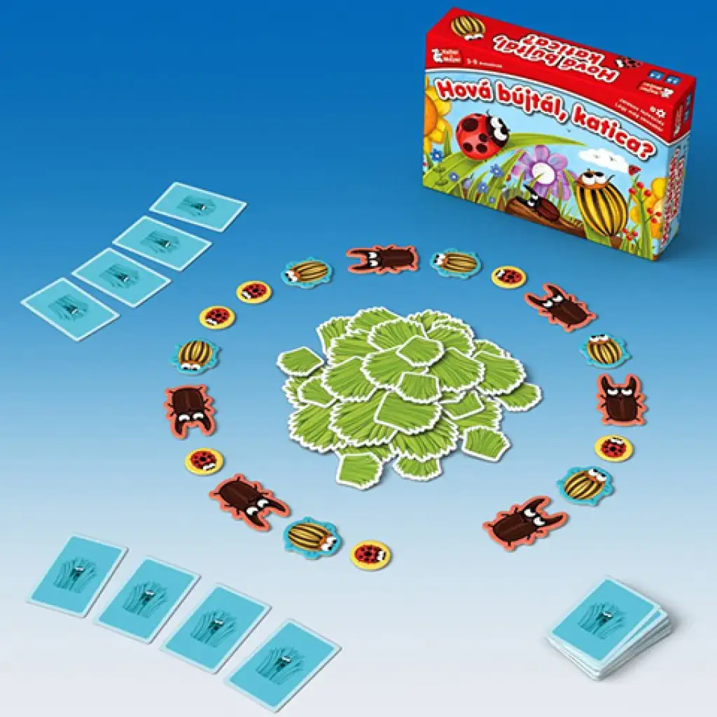 Kde si sa schovala, lienka? spoločenská hra kép 2