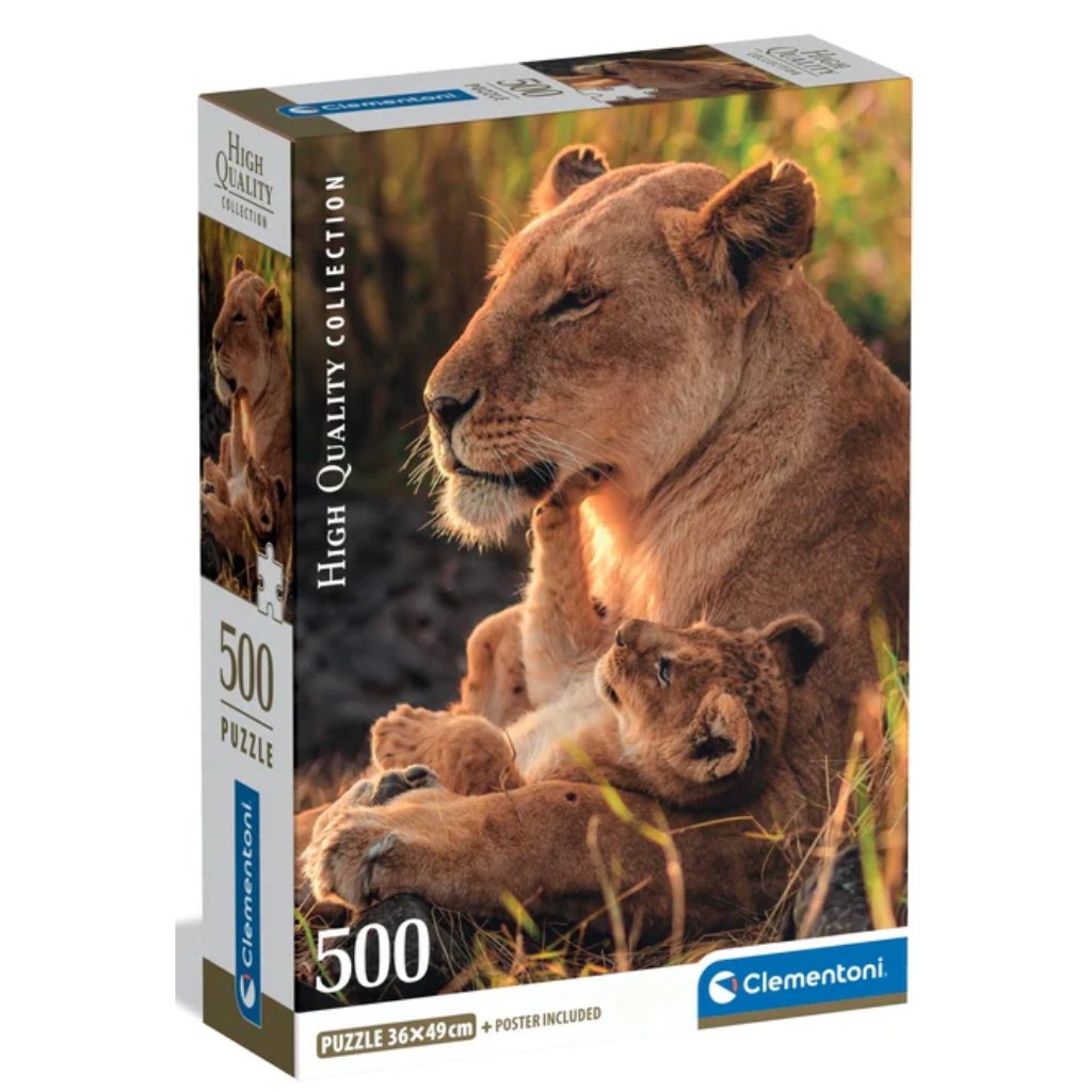 HQC Feline Love puzzle, 500 dielikov - Clementoni