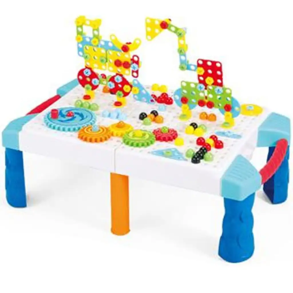 Hrací stôl so stavebnými prvkami 213 dielny set kép 1