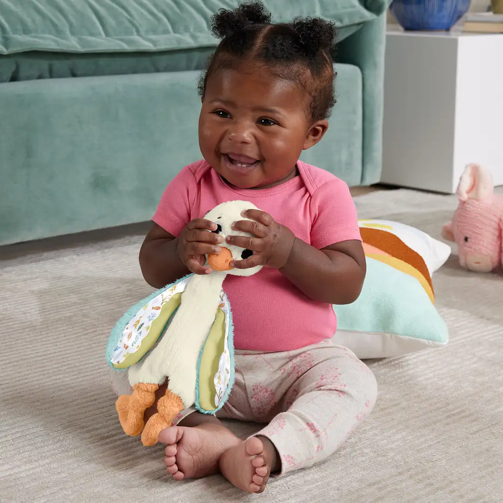 Fisher-Price: Sensimals Libaba plyšová hus - Mattel kép 5