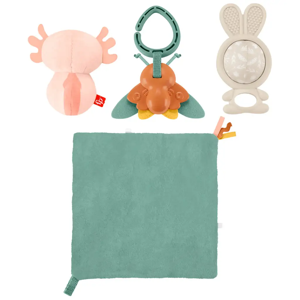 Fisher-Price: Sensimals Ahoj zmyslová sada 4 ks detských hračiek - Mattel kép 3