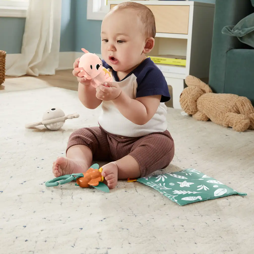 Fisher-Price: Sensimals Ahoj zmyslová sada 4 ks detských hračiek - Mattel kép 4