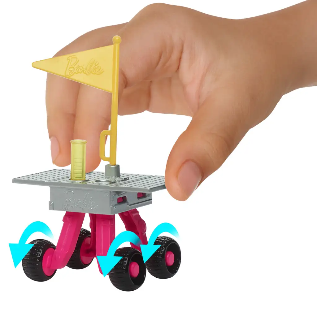 Barbie: Sada hračiek na 65. výročie kariéry - Bábika astronautka s príslušenstvom - Mattel kép 4