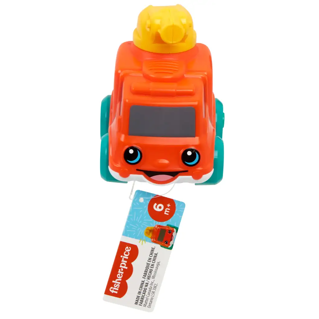 Fisher-Price: Tili-toli autíčko - Veselý hasič - Mattel kép 3