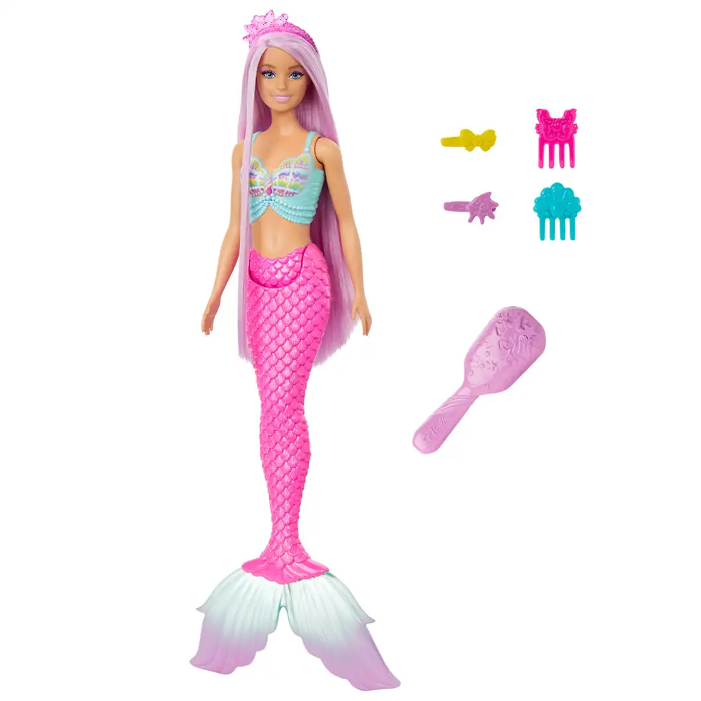 Barbie Dreamtopia: Bábika s magickými vlasmi 2024 - Mattel kép 2