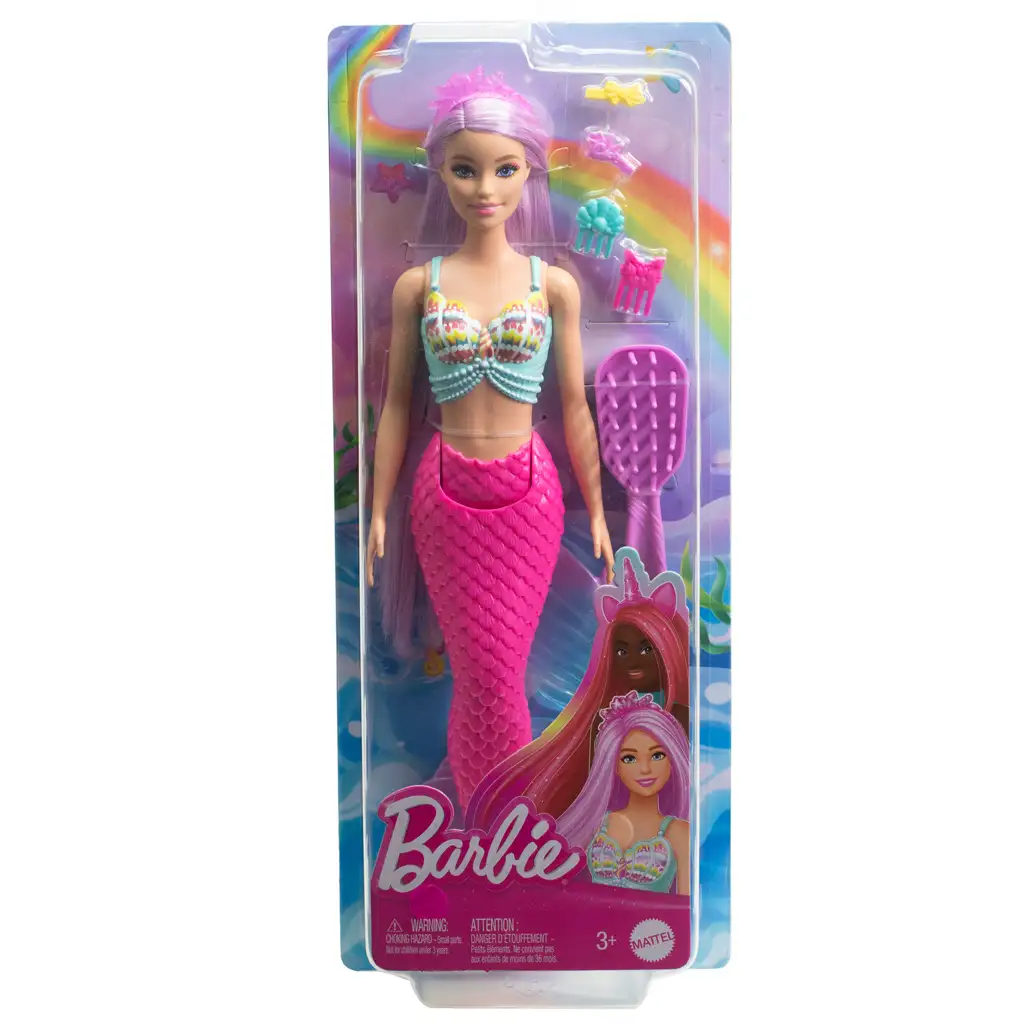 Barbie Dreamtopia: Bábika s magickými vlasmi 2024 - Mattel kép 6