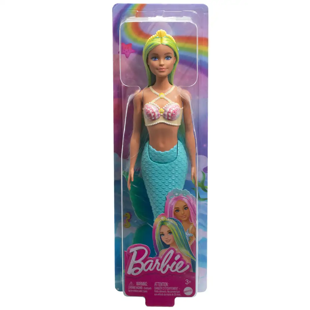 Barbie Dreamtopia: Bábika s modrými vlasmi a plutvou - Mattel kép 5