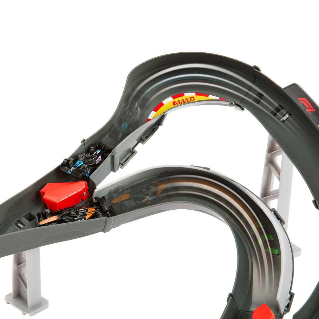 Hot Wheels: Sada pretekárskej dráhy Formuly 1 – Mattel kép 5