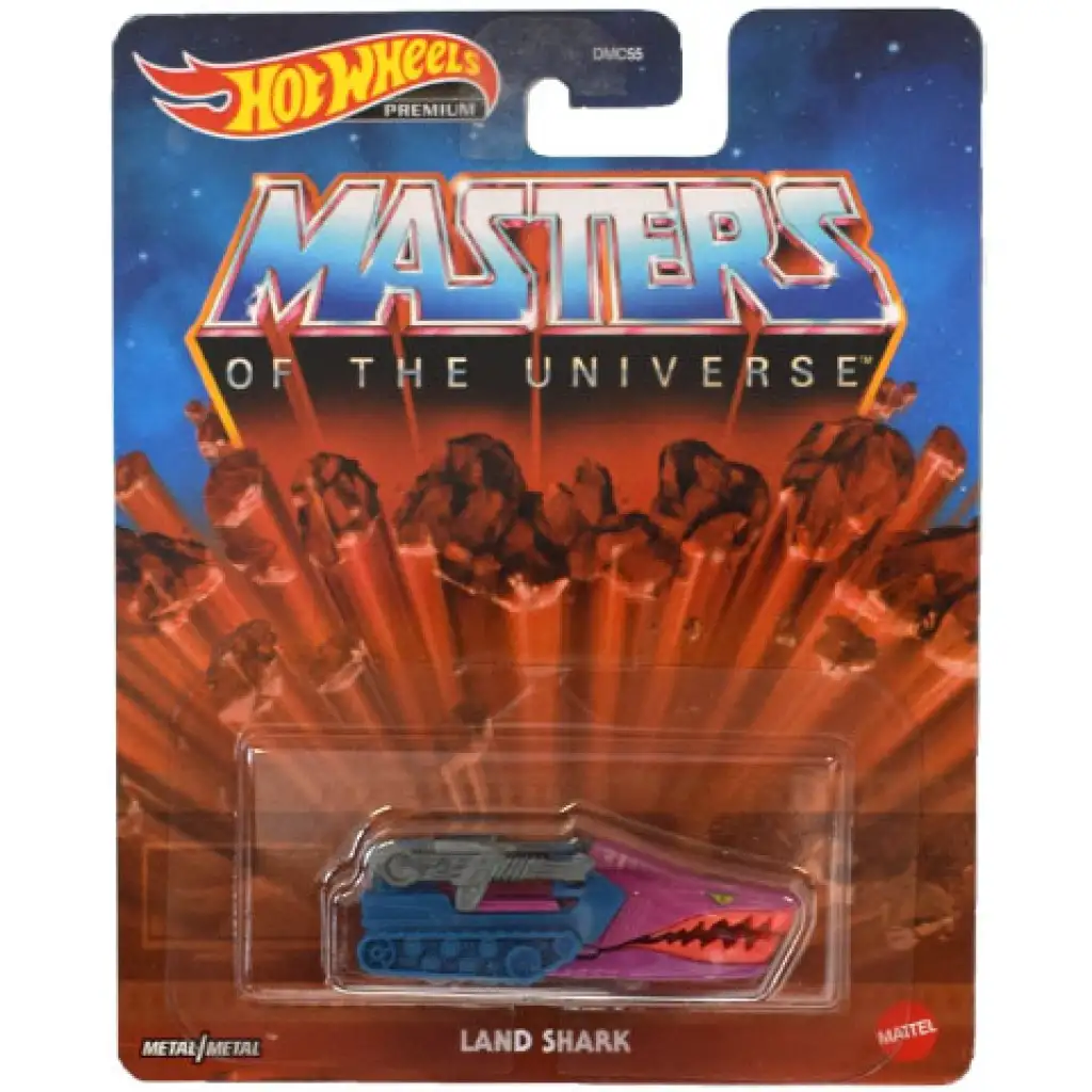 Hot Wheels Premium: Master of the Universe: Land Shark kisautó 1/64 - Mattel kép 1