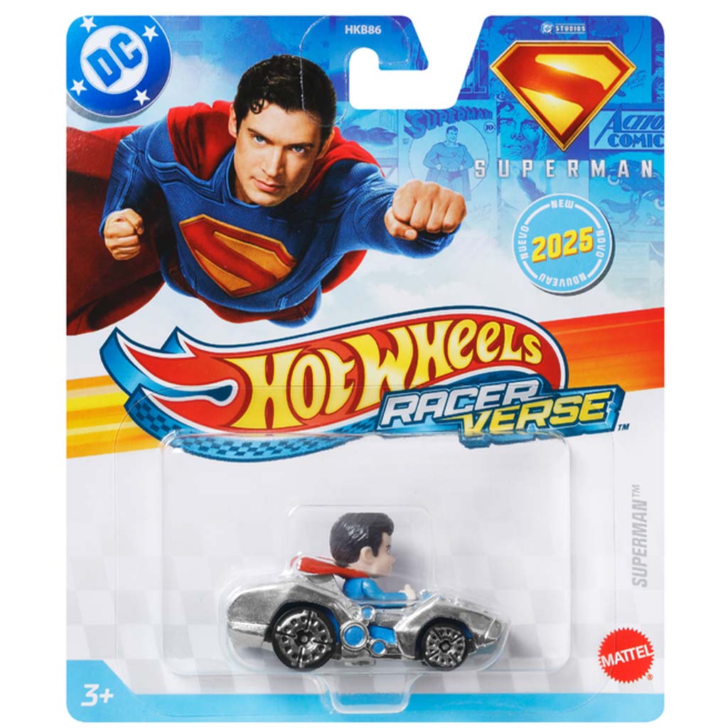 Hot Wheels: RacerVerse Superman autíčko 1/64 – Mattel