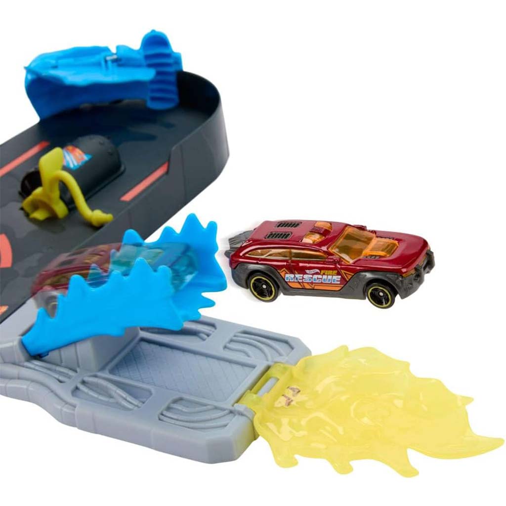 Hot Wheels: Požiarnická veža dráhová súprava - Mattel kép 4