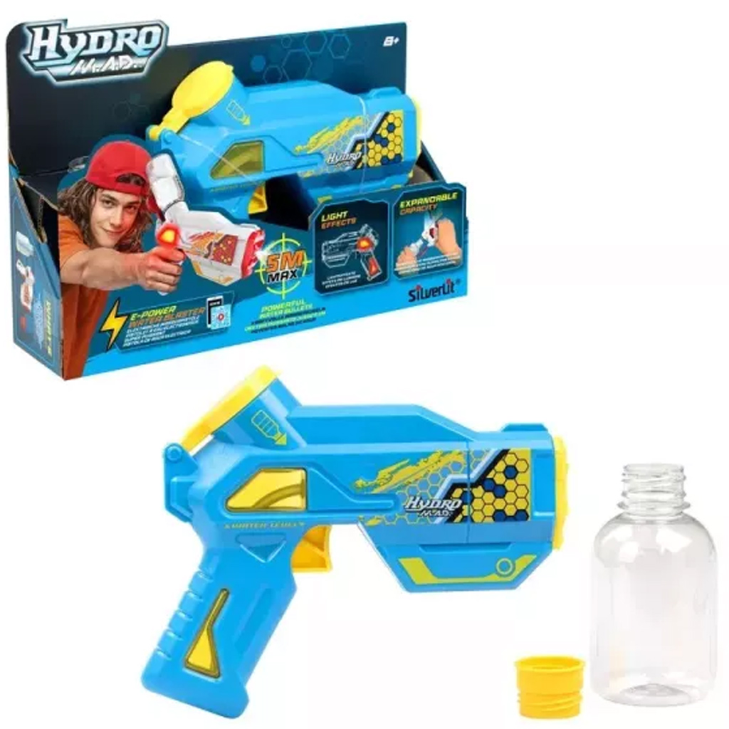 Silverlit: Hydro M.A.D mini elektrická vodná pištoľ - Modrá kép 2