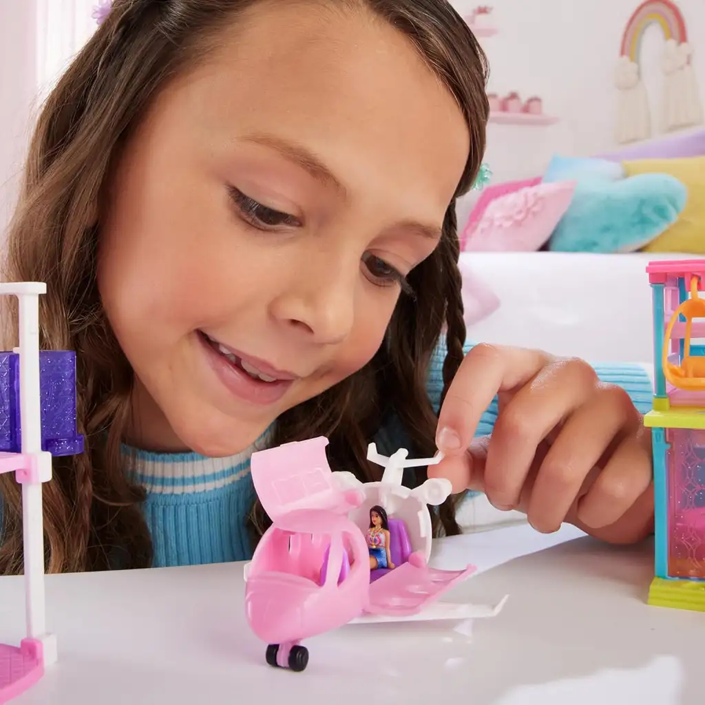 Barbie: Mini BarbieLand járművek - Álom repcsi szett - Mattel kép 4