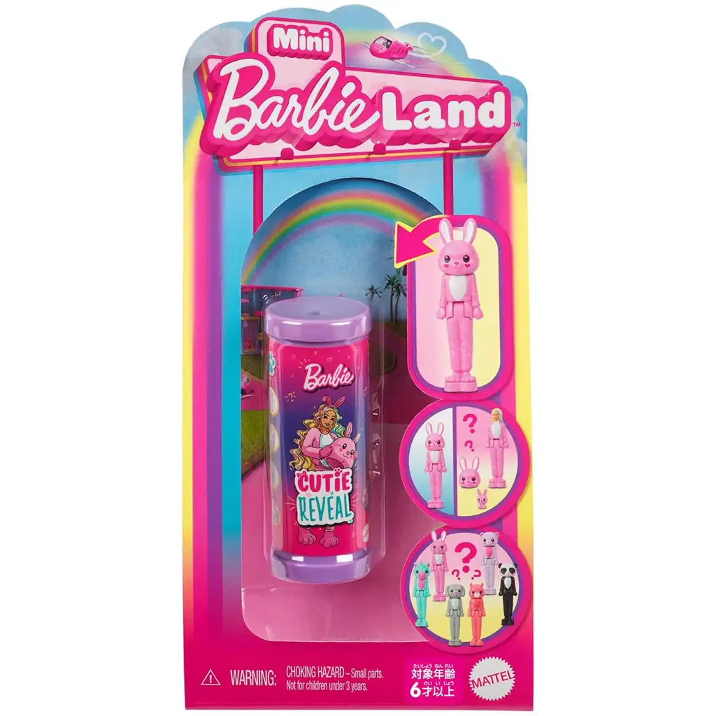 Barbie: Mini BarbieLand - Cutie Reveal meglepetés baba - Mattel kép 1