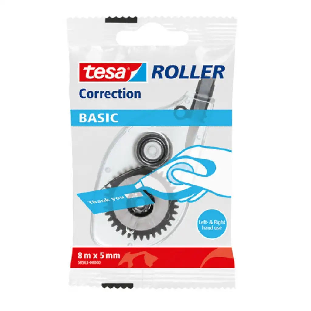 ICO: Tesa Basic 58563 Korekčný roller so šírkou stopy 5mm