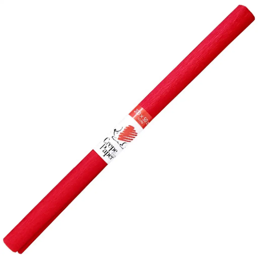 ICO: Červený krepový papier 200x50cm kép 1