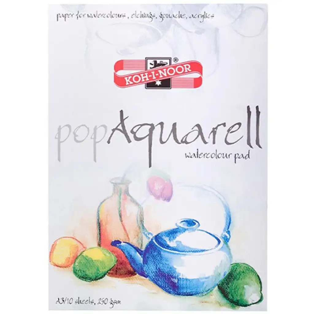 ICO: KOH 9920 bezdrevný zošit na kreslenie Pop Aquarell A/3 10ks