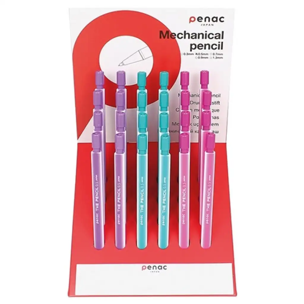 ICO: Penac mechanická ceruzka v rôznych variantoch 0,5mm