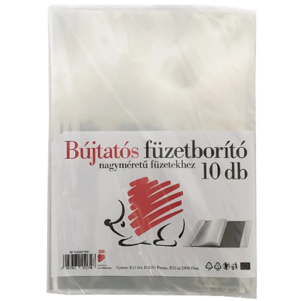 ICO: obal na zošity vo veľkosti A/4 10ks