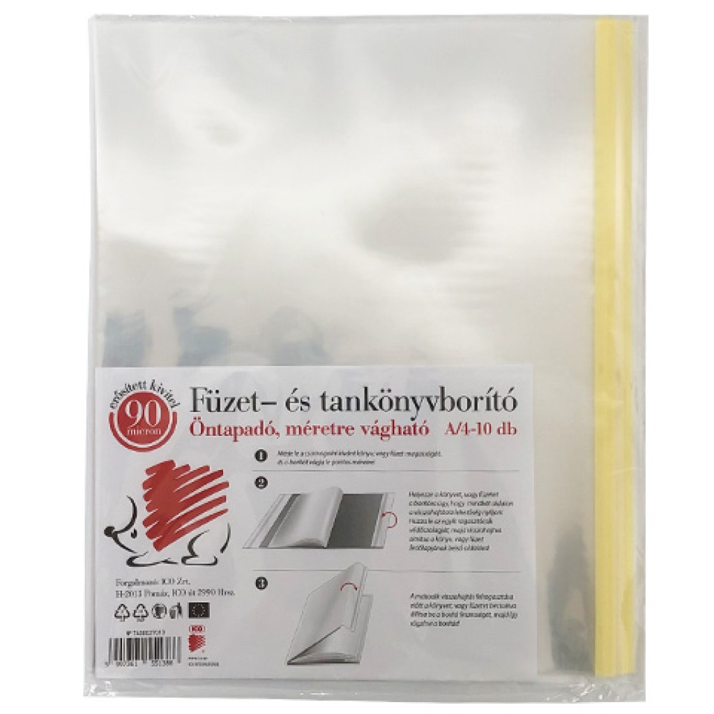 ICO: Prémiový obal na zošity a učebnice vo veľkosti A/4 10ks