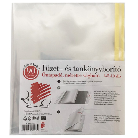 ICO: prémiový obal na zošity a knihy vo veľkosti A/5 10ks