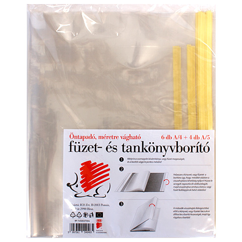 ICO: Zošit Ježko-obaly na knihy+zošity set 6x A/4 a 4xA/5