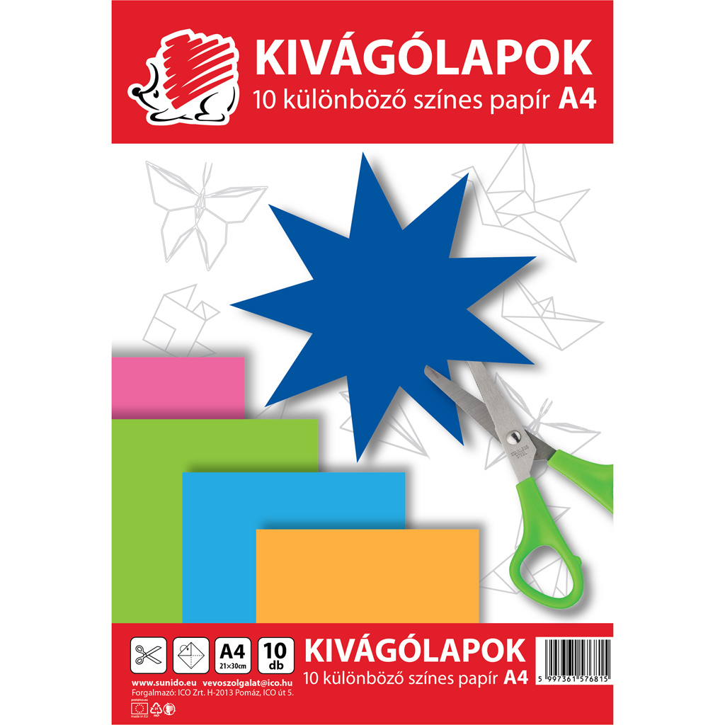 ICO: VYSTRIHOVAČKA JEŽKO vo formáte A/4, 10 listov