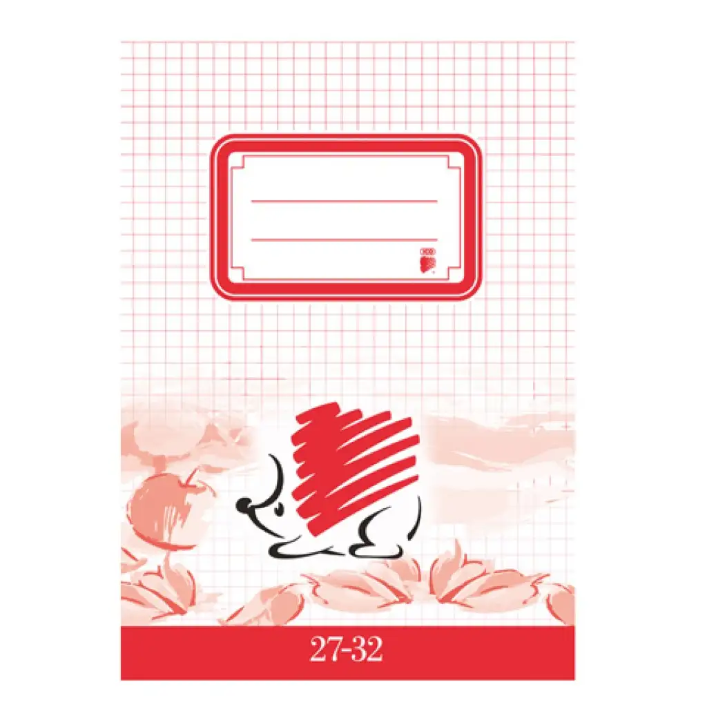 ICO: Zošit Ježko 27-32, A5, štvorčekový