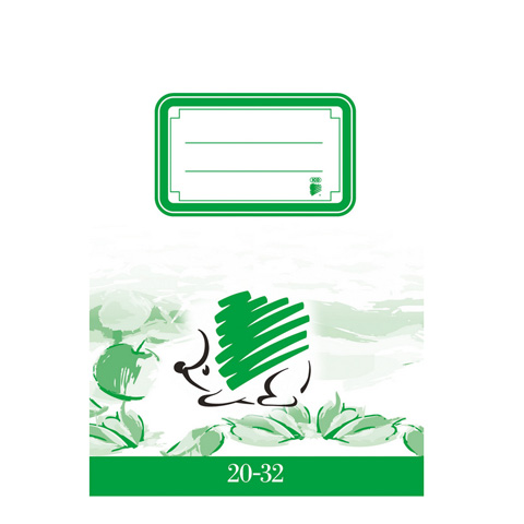 ICO: Zošit Ježko 20-32, A5, čistý