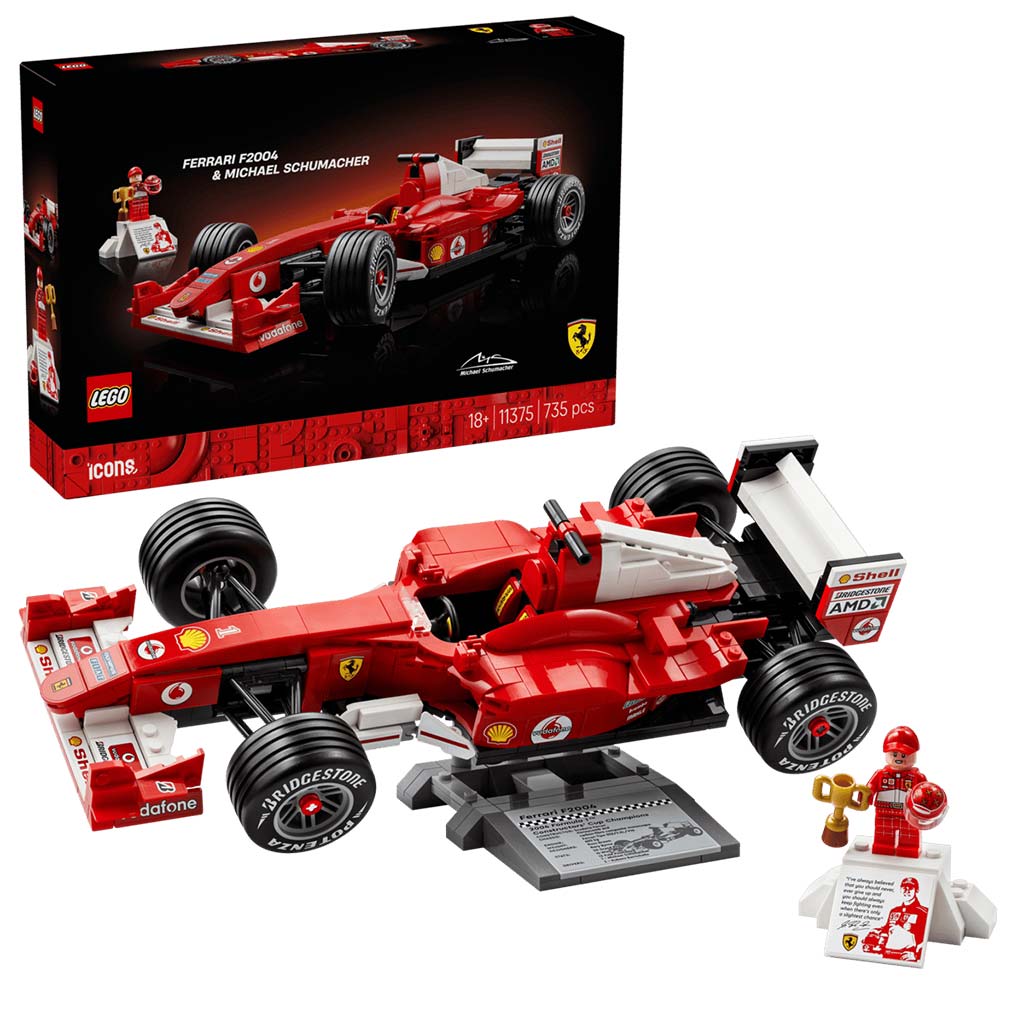 LEGO® Icons: Ferrari F2004 és Michael Schumacher (11375) kép 1