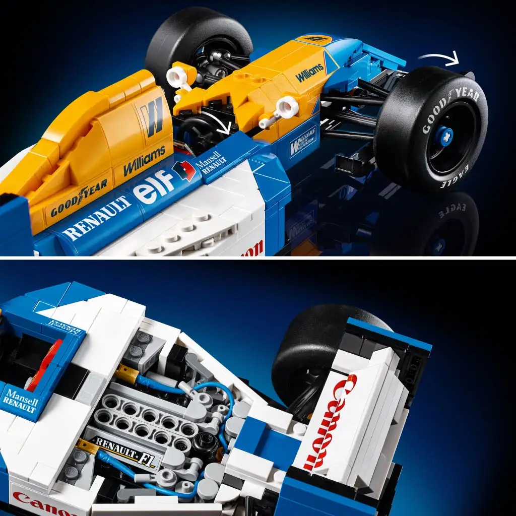 LEGO® Icons: Williams Racing FW14B a Nigel Mansell (10353) kép 4