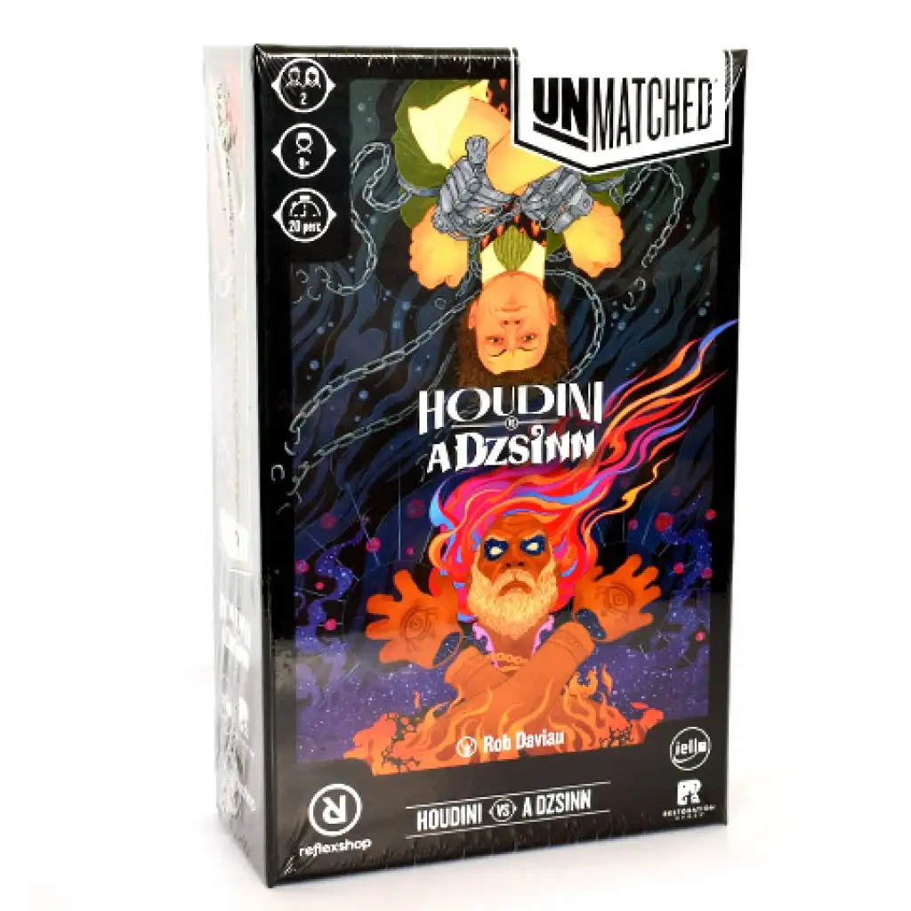 Unmatched: Houdini vs A Dzsinn társasjáték kép 1