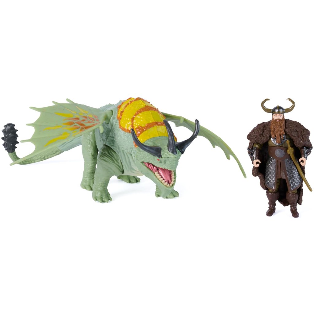 Ako si vycvičiť draka: Bacuľatý drak a Plechová tvár – sada figúrok - Spin Master kép 2