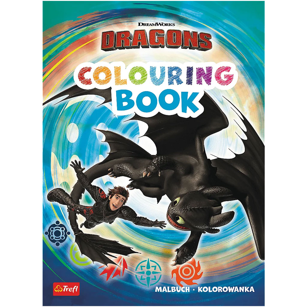 Ako si vycvičiť draka omaľovánka – Trefl